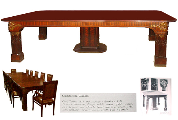 Fabulous 15 Pc Mahogany Art Nouveau Dining Suite By Giambatti Gianotti For Sale Antiques Com Classifieds