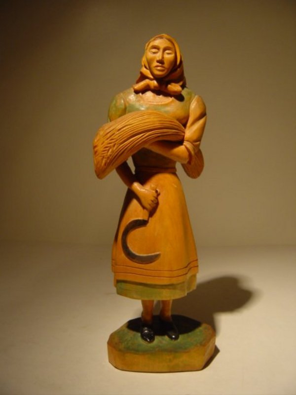 Wood carving from Eastern Europe. - For Sale
