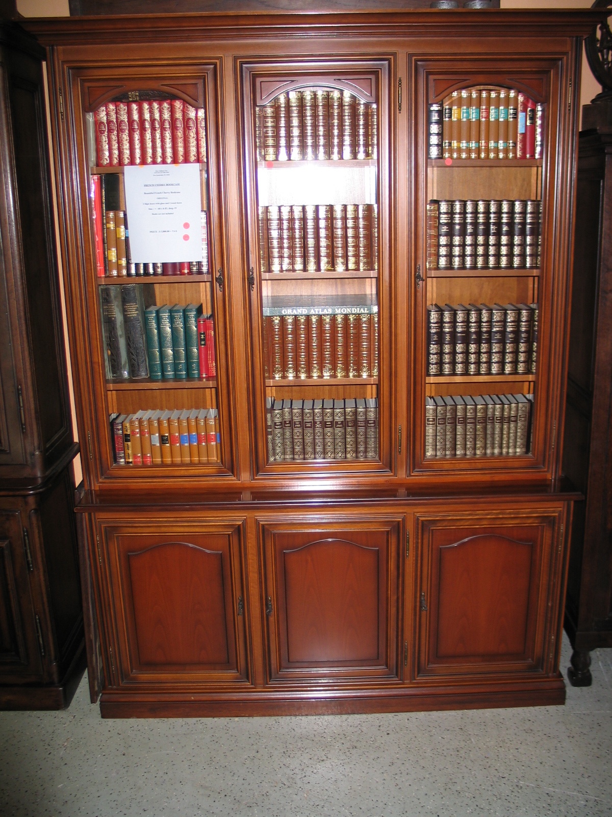 Beautiful French Cherry Bookcase For Sale Antiques Com Classifieds