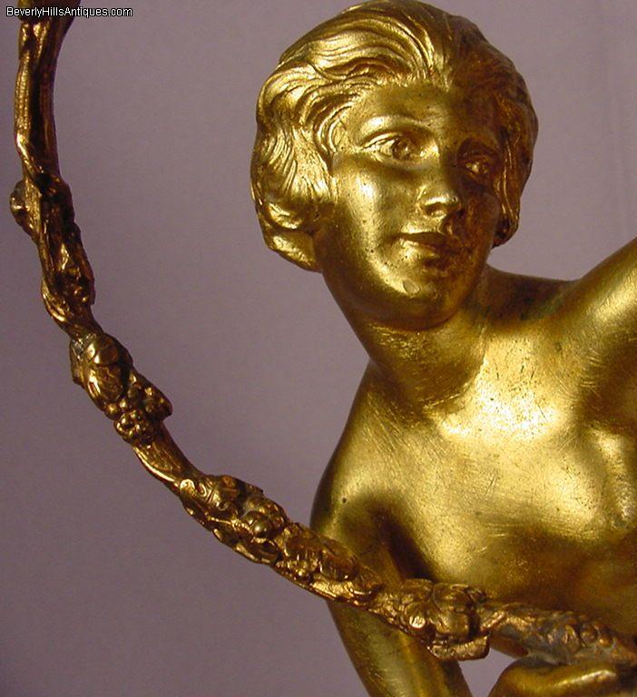 Nude Bronze Art Deco Dancer Charles William Dyson-Smith 