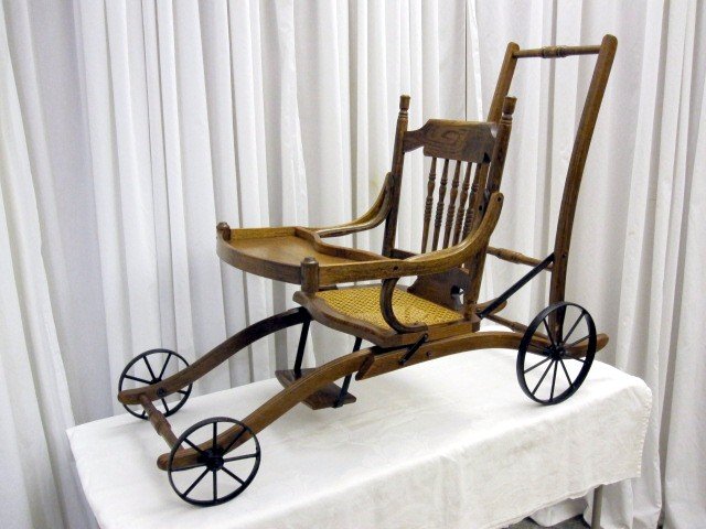 Antique Stroller High Chair