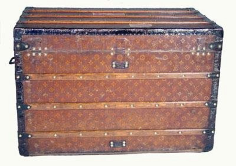 Vintage Louis Vuitton Steamer Trunk (H315419425) For Sale | www.bagssaleusa.com/product-category/shoes/ | Classifieds