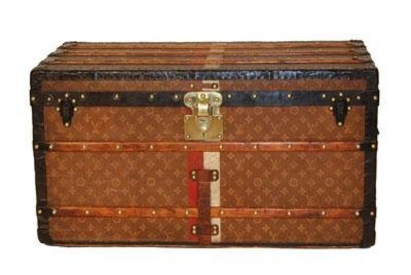 Vintage Louis Vuitton Footlocker (H341214175) For Sale | www.bagssaleusa.com/product-category/classic-bags/ | Classifieds