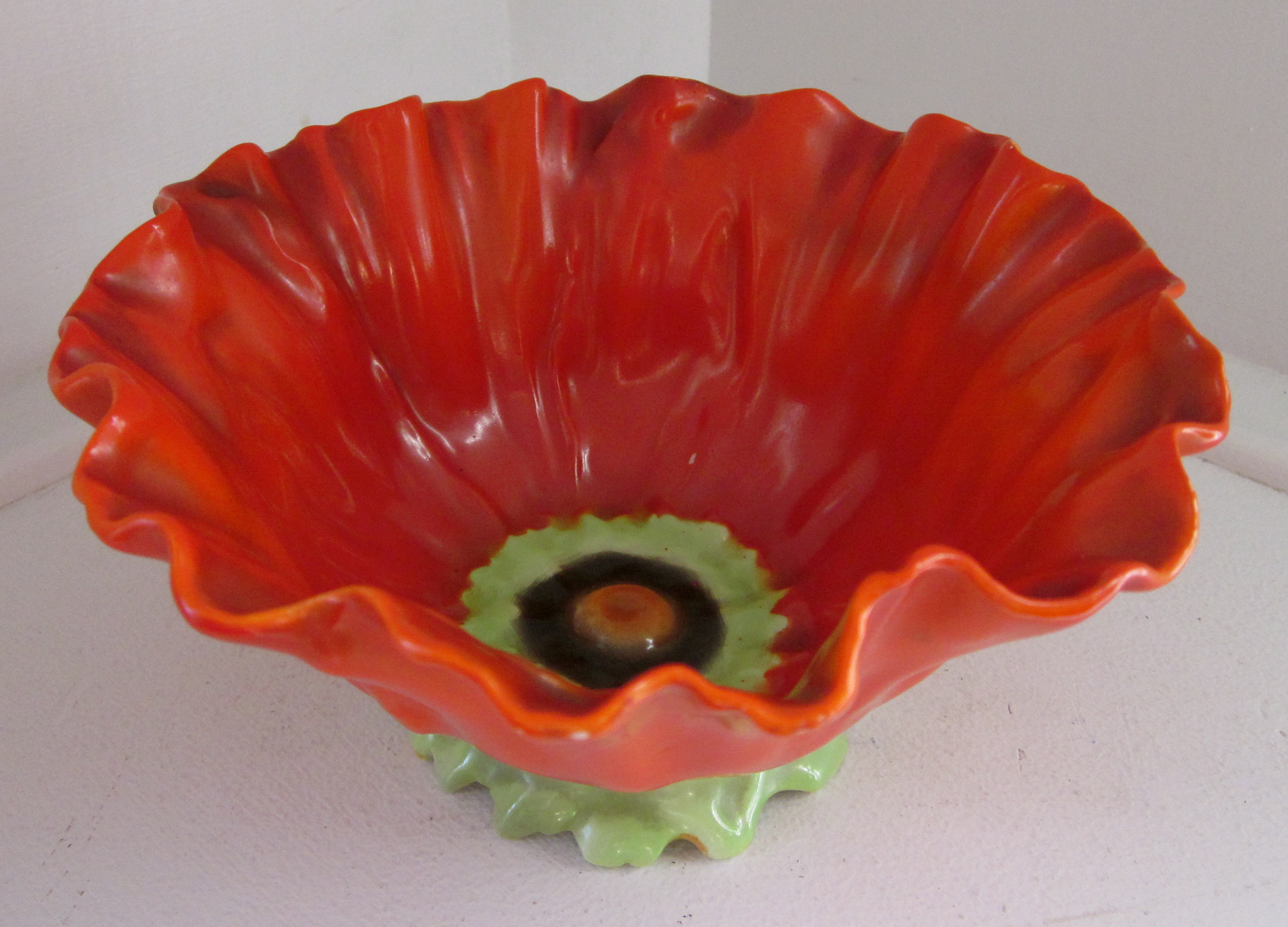 Royal Bayreuth Poppy Bowl C1902 Tettau Porcelain Bavaria For Sale Antiques Com Classifieds