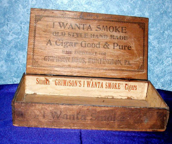 Cigar Box Wooden B1065 For Sale Classifieds