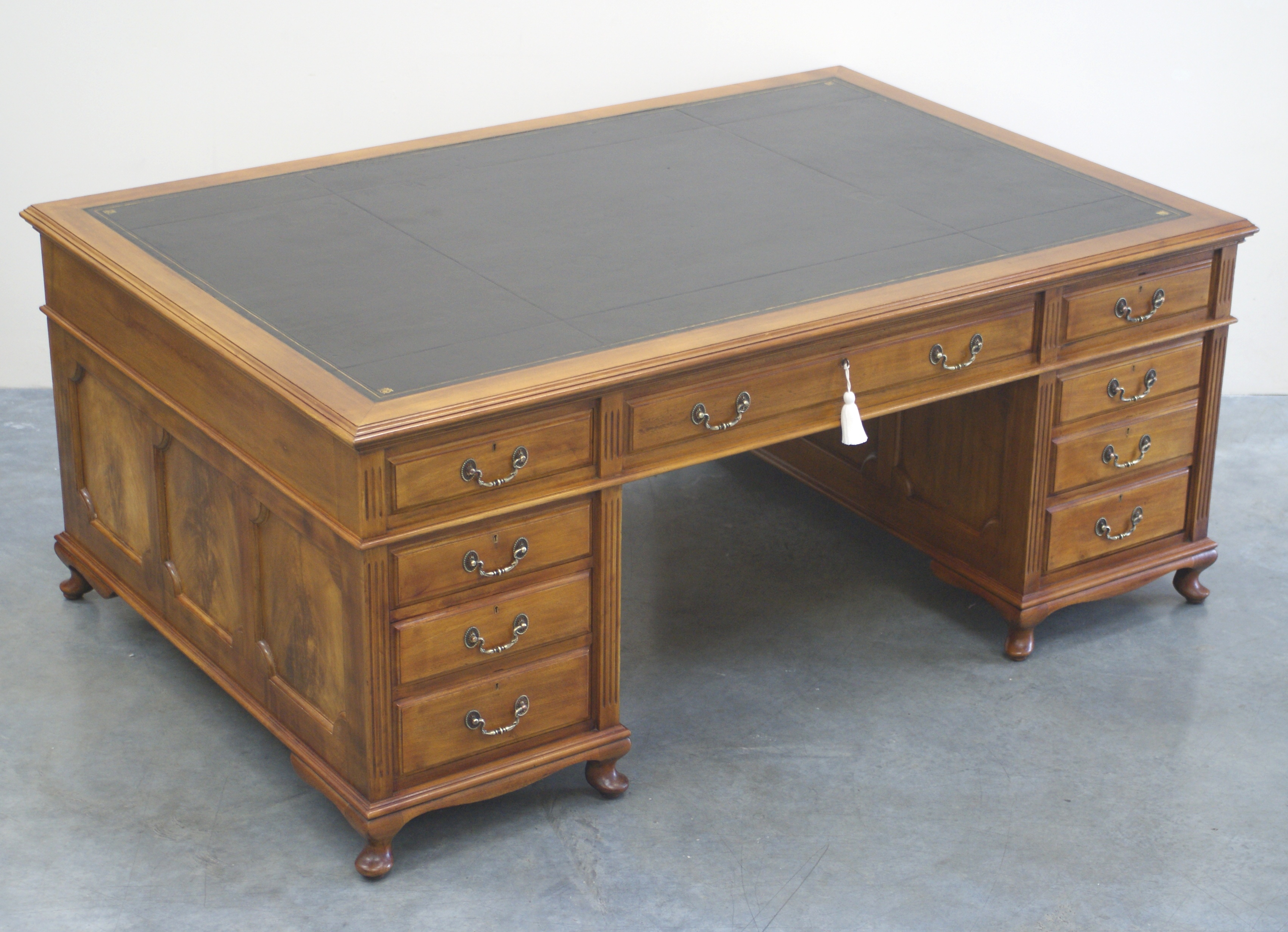 Antique Partners Desk for Sale