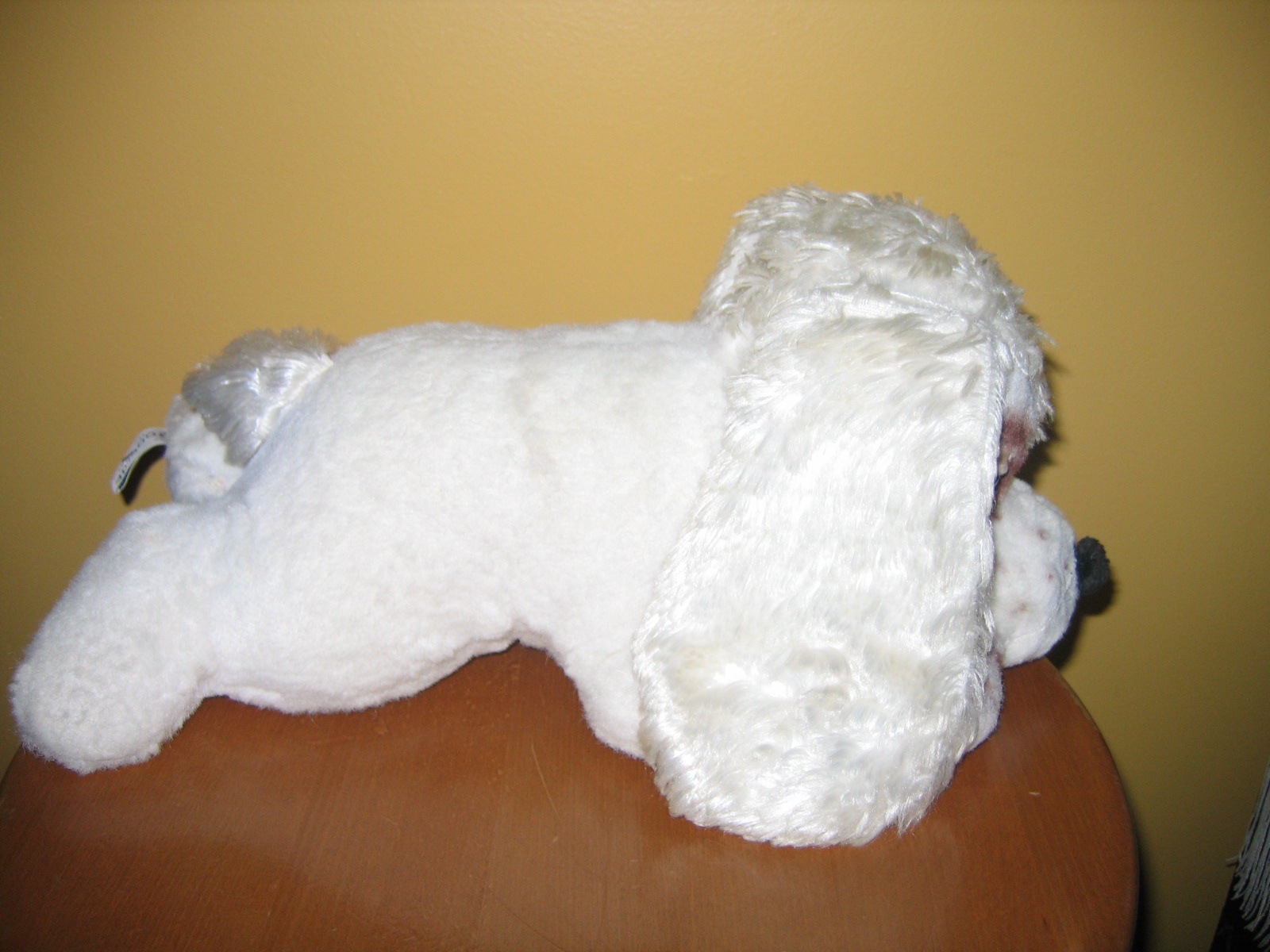 Vintage White Dog Plush Stuffed Animal Toy Poochie The Pooped Pup Item #798  For Sale  | Classifieds