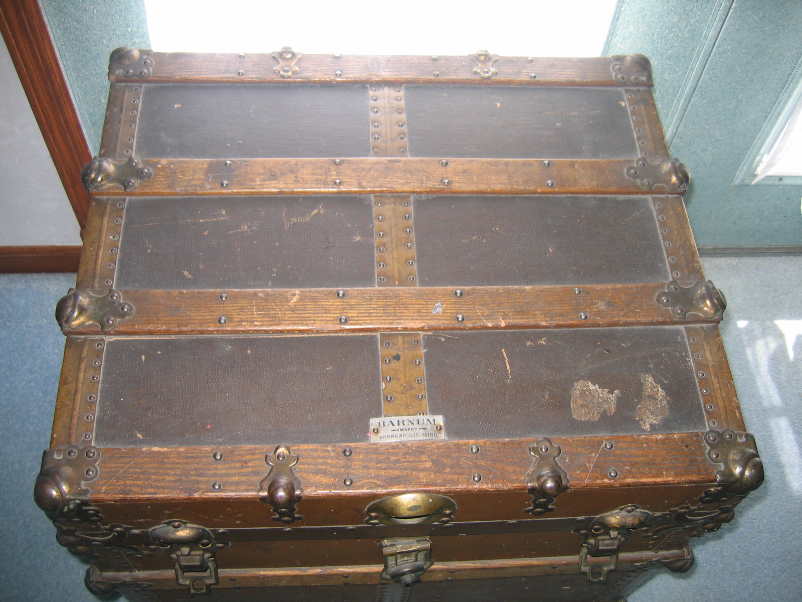 Antique Wooden Chest Travel Storage Trunk Item #305 For Sale | 0 | Classifieds
