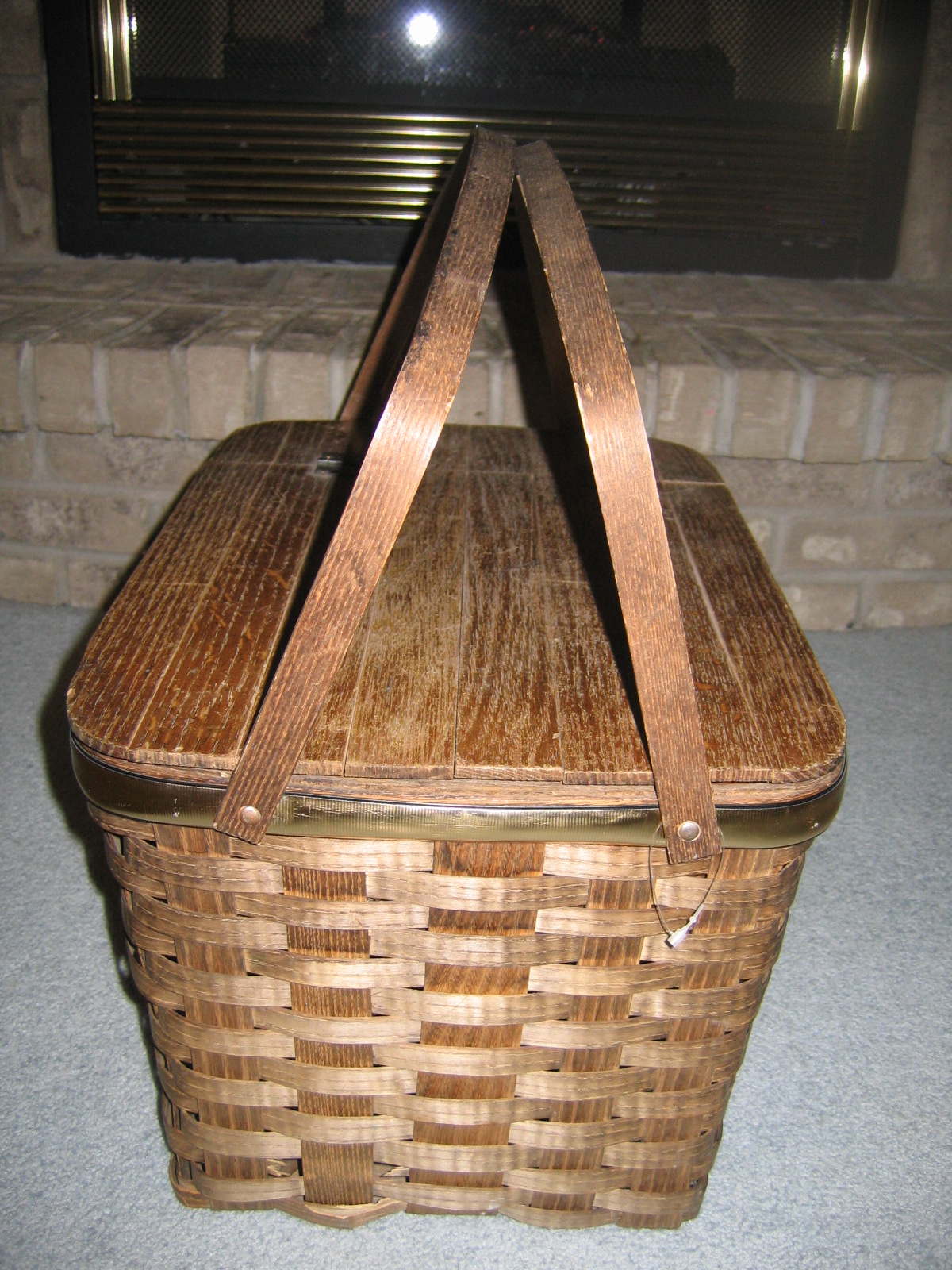 Vintage Basketville Picnic Basket