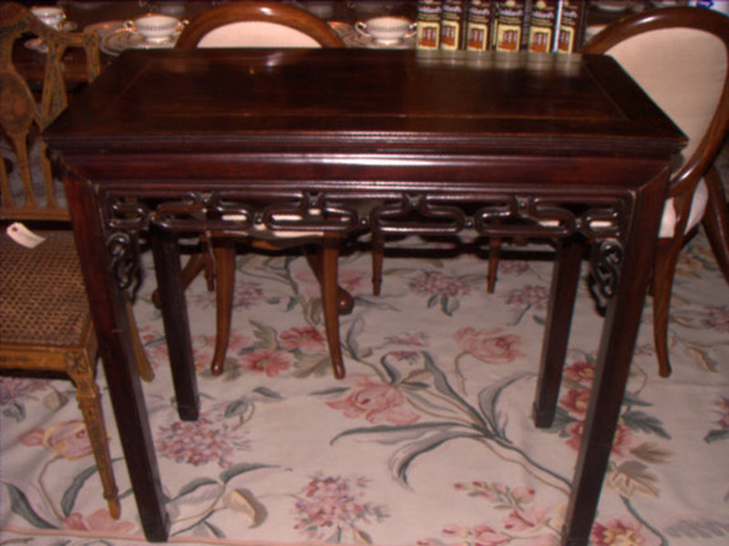 Mid 19th Century Rosewood Chinese Altar Table For Sale | Antiques.com