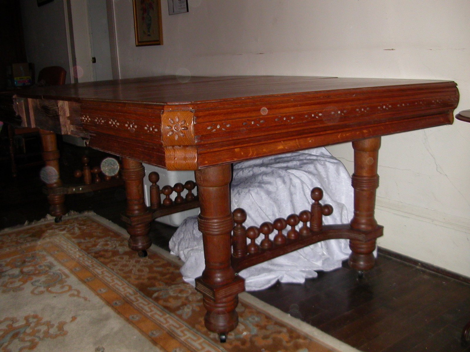 1800s dining room table pictures