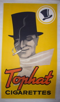 vintage cigarette posters for sale