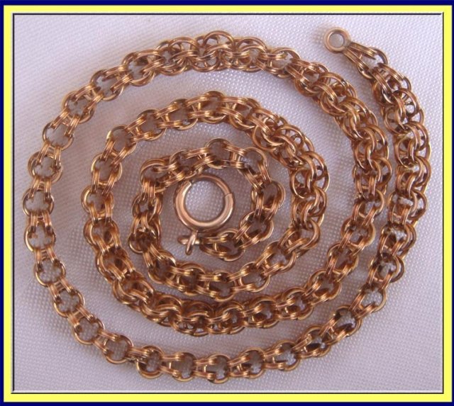 ANTIQUE VICTORIAN GOLD CHAIN - EXCEPTIONALLY FINE For Sale | www.semadata.org | Classifieds