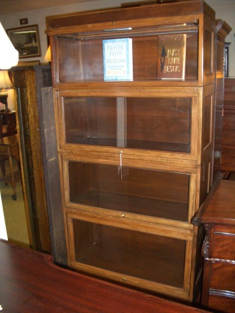 Walnut 4 Stack Bookcase For Sale Antiques Com Classifieds