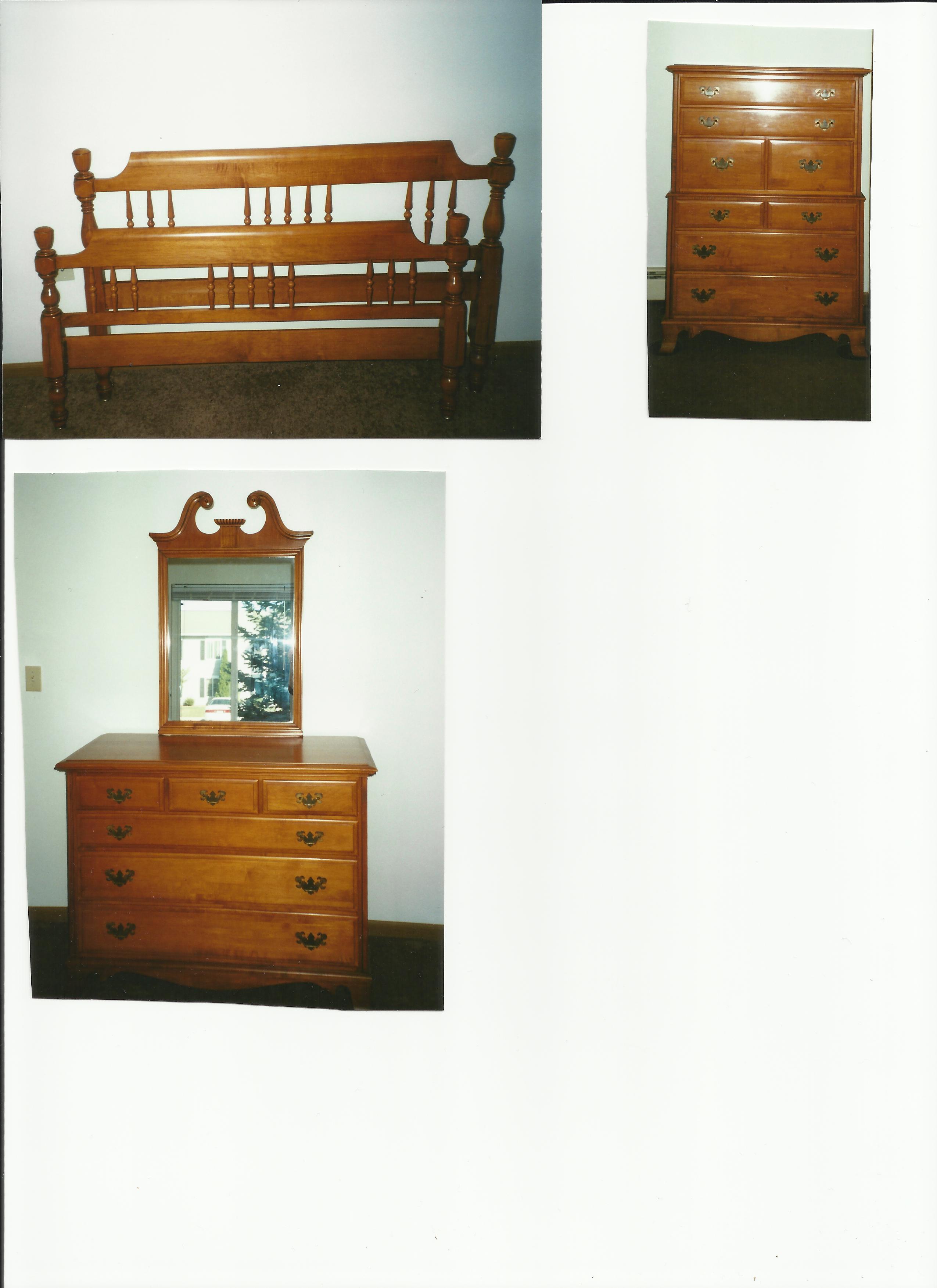 Kling Vintage Maple Bedroom Set For Sale Antiques Com Classifieds
