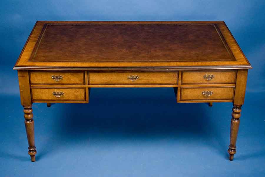 Walnut Five Drawer Writing Desk For Sale Antiques Com Classifieds