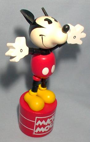 MICKEY MOUSE - ''OLD STYLE'' WOOD TOY For Sale | Antiques.com 