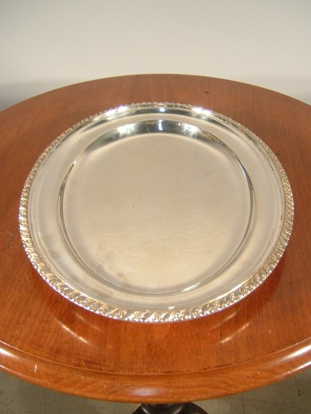 silver plated  trays