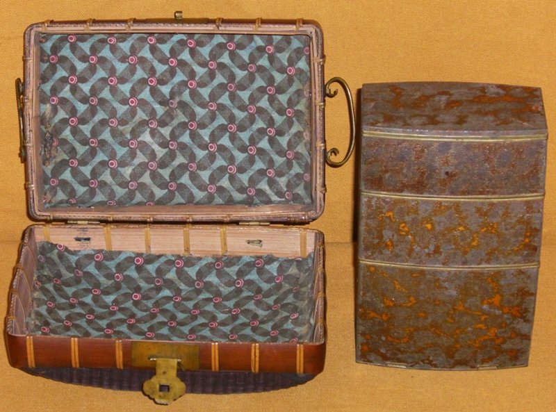 Antique Japanese Traveling Woven Bento Box For Sale | www.bagssaleusa.com | Classifieds