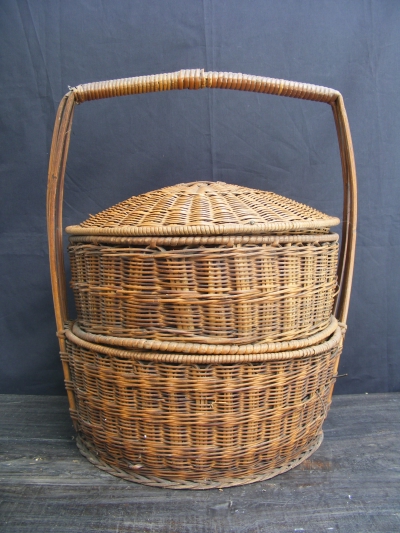 Old Chinese Wedding Basket Woven From Rattan Asia Asian Price 16000