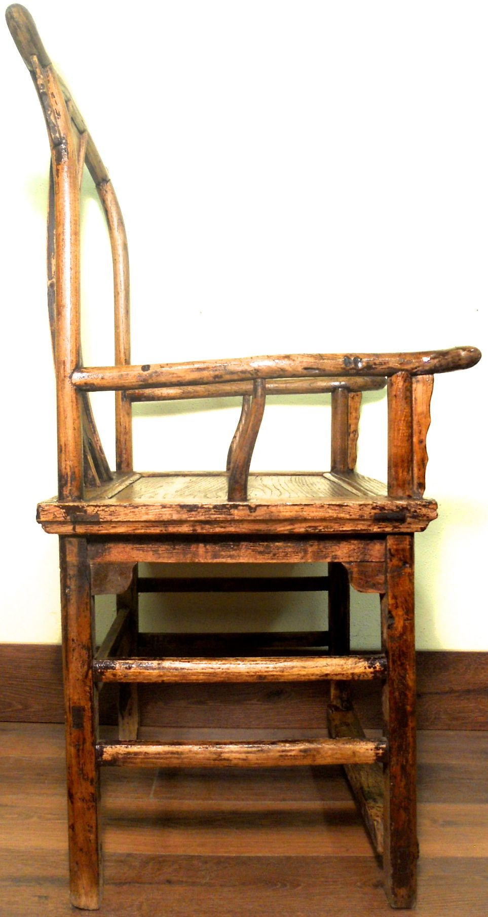 Antique Chinese High Back Arm Chair (5503), Circa 1800-1849 For Sale ...