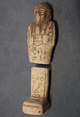 Authentic Ancient Egyptian White Faience Shabti Ushabti Hieroglyphic ...