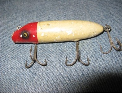 RARE VINTAGE MARKED BASS JEENE FISHING LURE For Sale