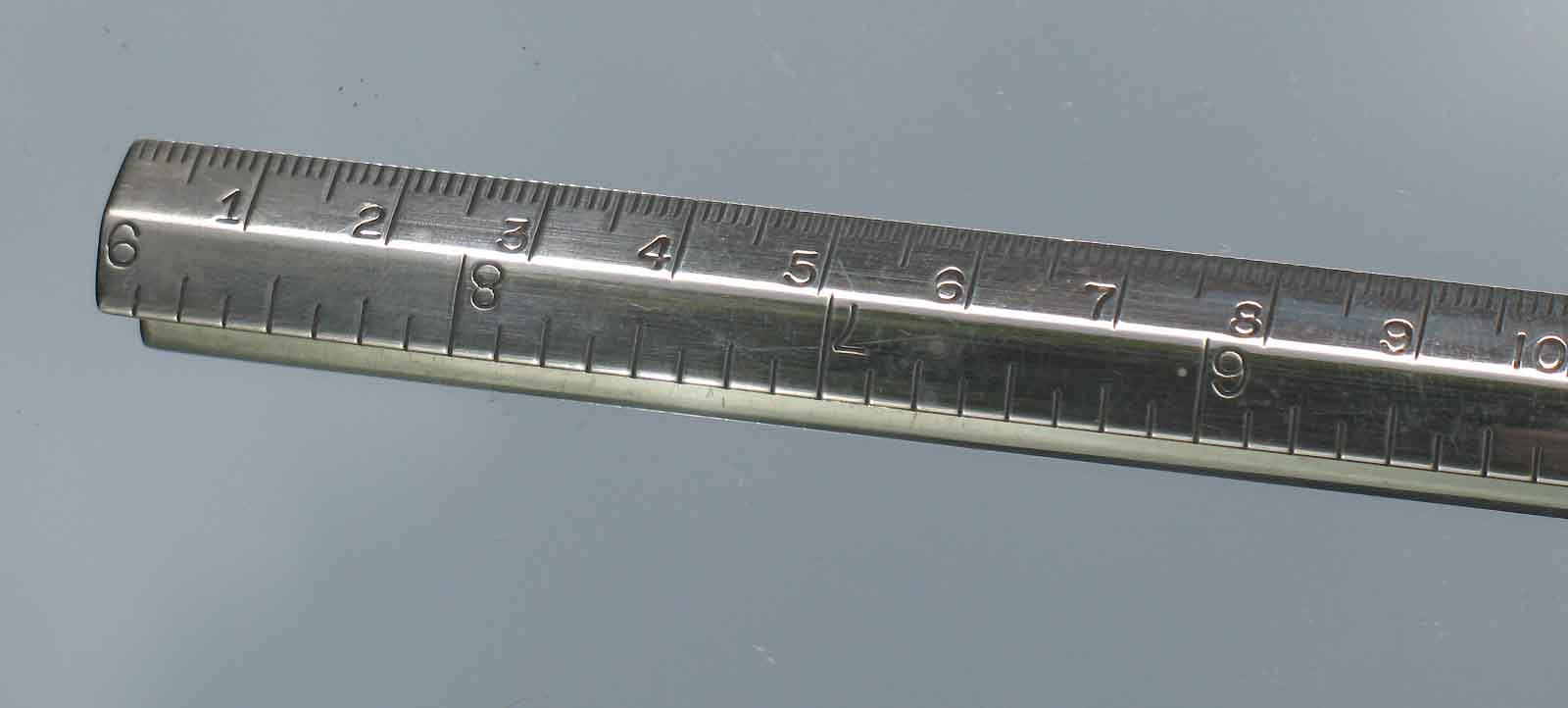 Novelt Ruler Antique Solid Silver : Rare Asprey novelty Ruler by Sampson Mordan For ...