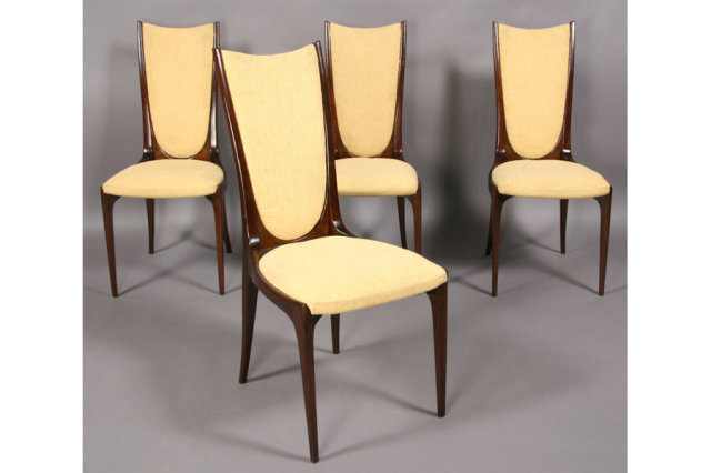 Danish Mid-Century Modern Vintage Dining Chairs | Teak | Rosewood