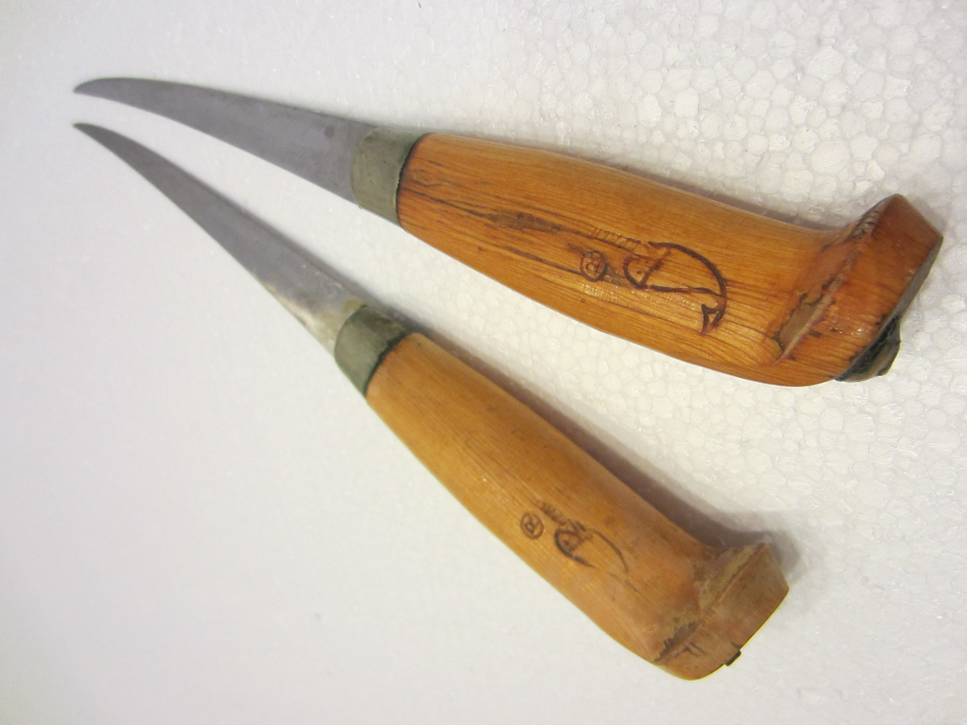 Rapala Finland J Marttiini Hand Ground Fishing Knives Wood Handle