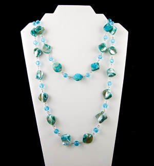 Turquoise Shell Necklace For Sale | Antiques.com | Classifieds
