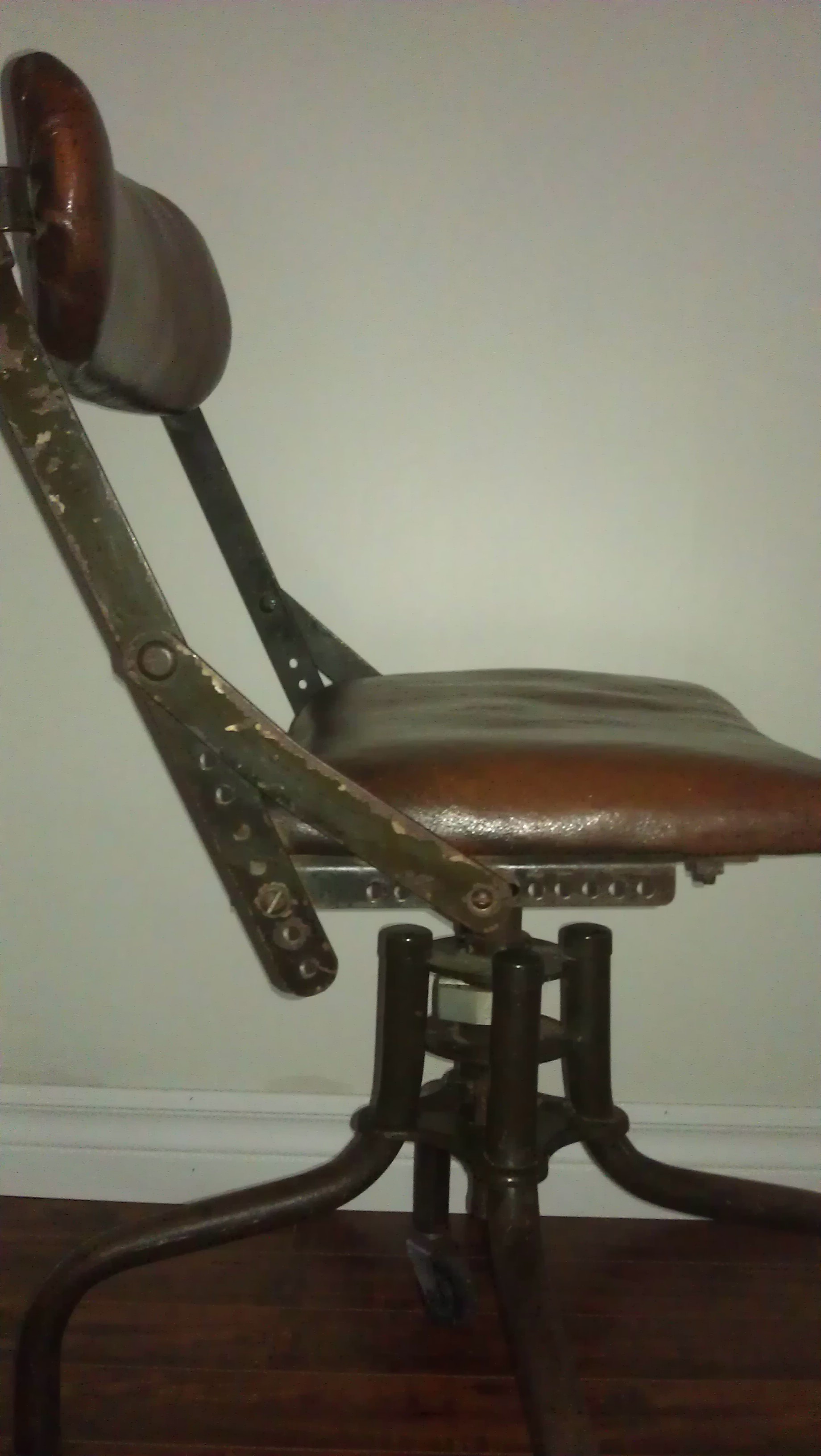 1930;s American Industrial Office Chair For Sale | Antiques.com ...