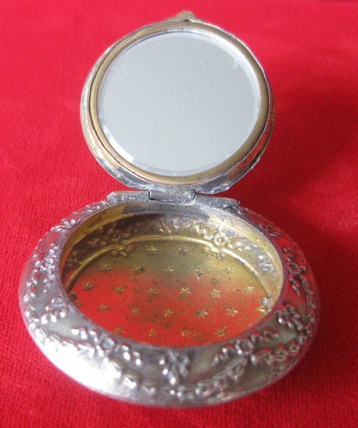 Antique Silver Rouge Pot For Sale | Antiques.com | Classifieds