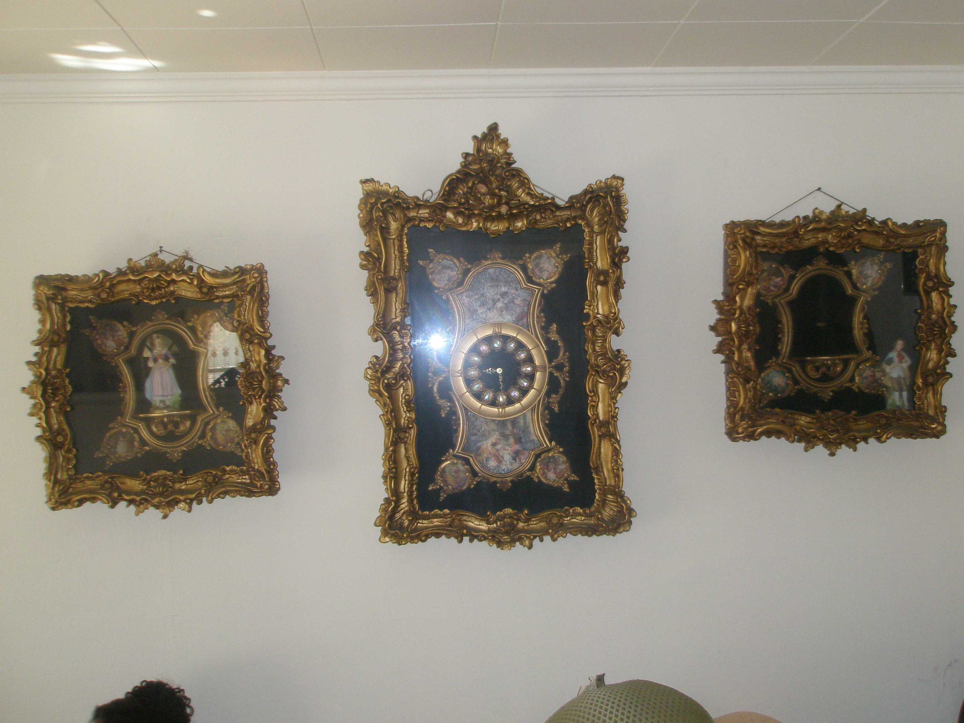 Incredible 3-Piece Clock Ensemble For Sale | Antiques.com | Classifieds