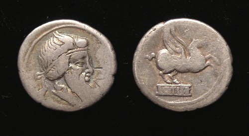 #9423: ROMAN REPUBLIC Denarius - 90 BC, For Sale | Antiques.com ...